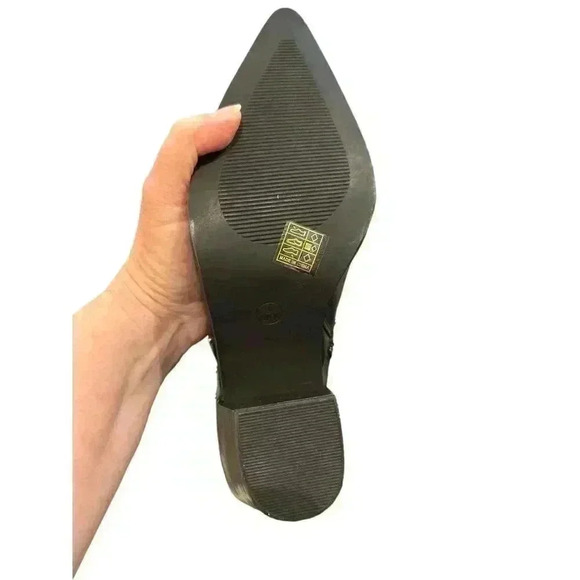 Truffle Collection Black Studded Boots With Block Heel, Size 40 EUR, EUC - Picture 9 of 12